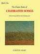 Chester Books of Celebrated Song No. 1 Vocal Solo & Collections sheet music cover